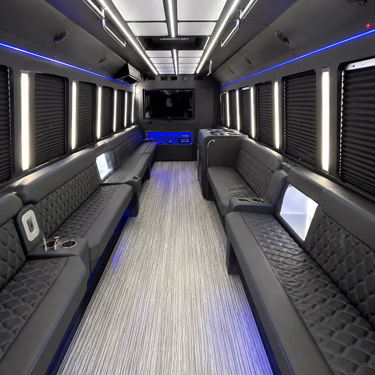 across buena park california party bus rental
