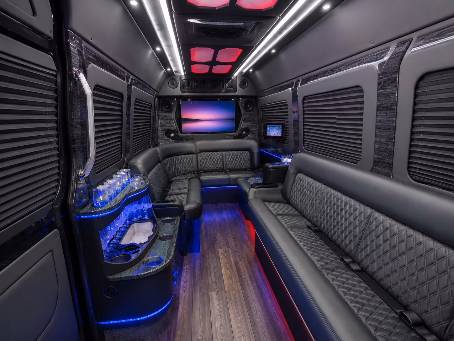 buena park airport transportation onboard seating
