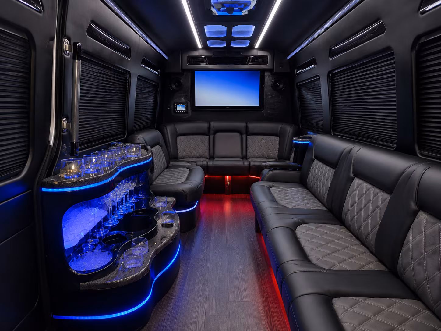 buena park long distance transportation onboard seating