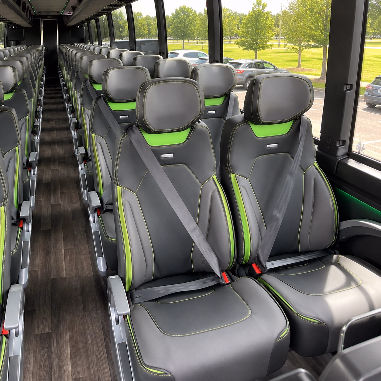 buena park private event transportation onboard seating