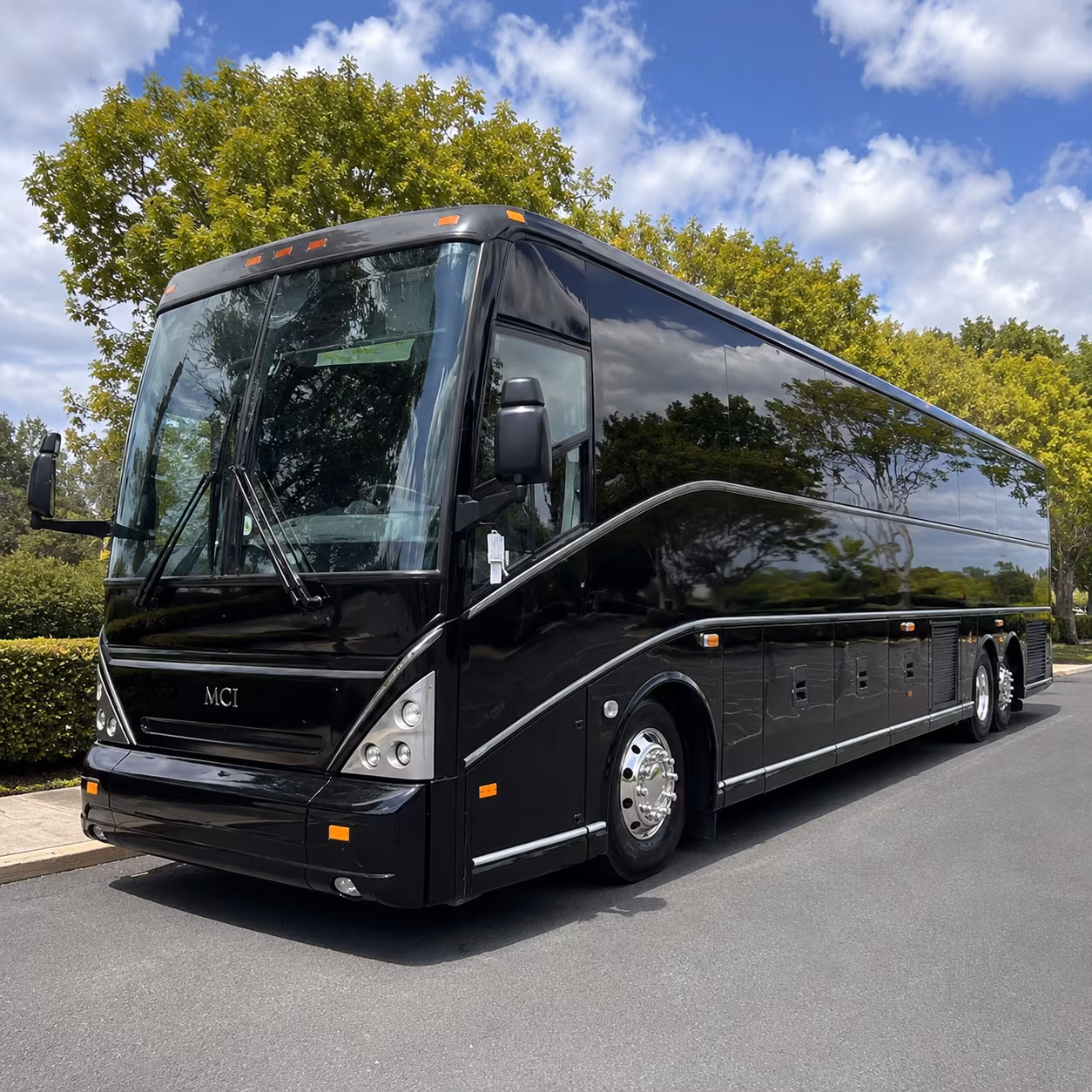 compare buses to the anaheim convention center corporate events